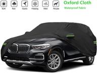 🚗 neverland waterproof car cover black- all weather protection for suvs up to 201 logo