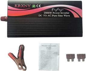 img 3 attached to ⚡️ KRXNY 2000W Power Inverter: High-Quality 48V DC to 110V AC Pure Sine Wave Converter with LED Display for Off Grid Solar Systems