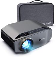 🎥 vamvo l6200 1080p full hd projector: max 300” display, 5000lux. perfect for outdoor movies, home theater & more. compatible with fire tv stick, ps4 & more – hdmi, vga, av & usb logo