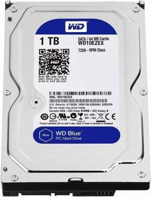 img 4 attached to 💾 Western Digital 1TB SATA 6Gb/s Desktop HDD WD10EZEX - Высокая производительность, 7200 об/мин, 64 МБ кэш-памяти