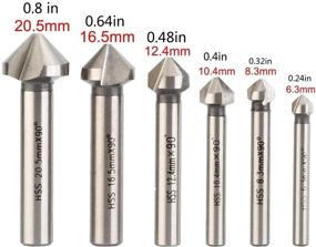 img 2 attached to Dtacke Degree Chamfering Chamfer Countersink: Achieve Precision and Efficiency with Every Cut