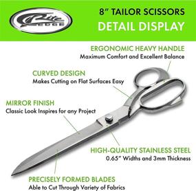 img 2 attached to 🔪 SZCO Supplies Premium Tailor Scissors