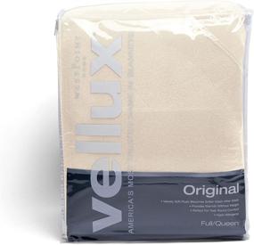 img 3 attached to 🛏️ Full/Queen Ivory Vellux Blanket - Soft, Warm, Insulated, Pet-Friendly - Ideal for Home Beds & Sofas - Original Quality