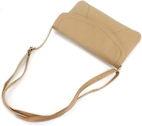 img 2 attached to Felice Leather Envelope Crossbody Shoulder Women's Handbags and Wallets in Satchel Styles