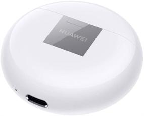 img 1 attached to 🎧 HUAWEI FreeBuds 3: Ультра-беспроводные Bluetooth наушники с интеллектуальной системой шумоподавления и чипсетом Kirin A1 - быстрое Bluetooth подключение, ультра-низкая задержка, 14мм динамик, быстрая беспроводная зарядка (белый)