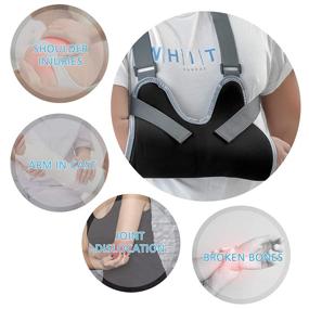 img 2 attached to Shoulder Immobilizer Adjustable Fractured Breathing