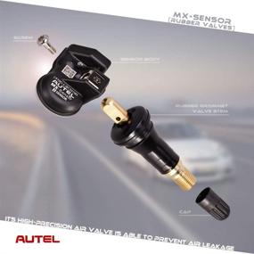 img 3 attached to Автомобильный датчик TPMS Autel: программируемый датчик уровня OE, клонируемый и подходит для 98% популярных автомобилей.