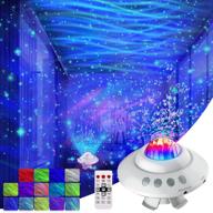 enhance your sleep experience: dimmable star projector night light with bluetooth speaker & remote control logo