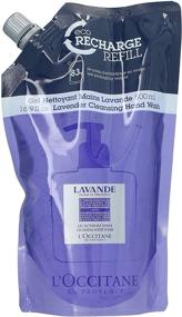 img 2 attached to 🧼 L'Occitane Lavender Cleansing Hand Wash Refill - Large Size, 16.9 Fl Oz