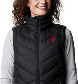 img 1 attached to Columbia Auburn Collegiate Heavenly VestCollegiate Women's Clothing for Coats, Jackets & Vests