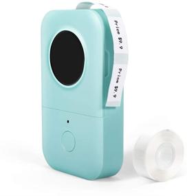 img 4 attached to 🏷️ Phomemo D30 Green Handheld Portable Bluetooth Label Maker with Tape & Multiple Templates - Ideal for Home & Office Organization, Easy to Use Label Printer