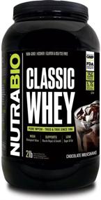 img 1 attached to Nutrabio Classic Protein Chocolate Milkshake