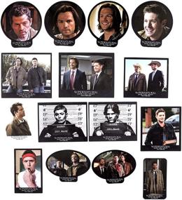 img 1 attached to 🎨 Conquest Journals Supernatural Winchester Brothers Vinyl Stickers - Set of 50: Waterproof, UV Resistant, Indoor/Outdoor Use - Ideal for Gadgets!