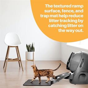 img 3 attached to 🐾 Litter-Robot Ramp - Tailored for Litter-Robot - Easy-Access Litter Box - Minimizes Litter Tracking - Ideal for Aging & Small Cats