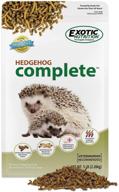 🦔 premium hedgehog complete: holistic nutrition with high protein pellets & dried mealworms - 100% natural food for pet hedgehogs логотип