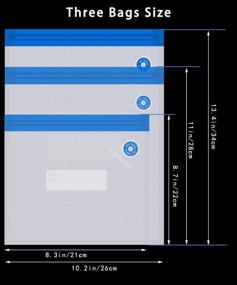 img 3 attached to 🛍️Пакеты Daarcin для су-вид: пакеты с вакуумной молнией для пищи без BPA - набор из 18 штук, 3 разных размеров с 2 клипсами для герметичного закрытия