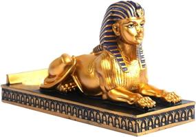 img 3 attached to 🍷 Premium Resin Sphinx Wine Rack Holder - Ancient Egyptian Deity Inspired Bottle Stand, Novelty Gift for Kitchen, Home Room Decoration - Fantasee