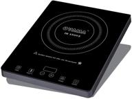 🔥 oyama 1800 watt easy clean glass top induction burner with touch controls & bonus steel wok логотип