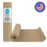 🎨 premium brown kraft usa paper roll: unleash your creativity with superior quality logo