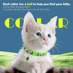 img 3 attached to 🎄 Ice-cold Holiday Spirit: ICYANG Christmas Dog Collar Bow Tie & 2-Piece Adjustable Cat Collar Set for Festive Kittens & Puppies