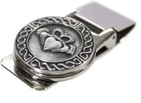 img 4 attached to Celtic Weave Pewter Claddagh Money: Enhancing Tradition and Elegance