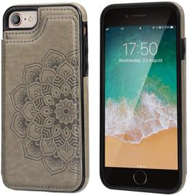 img 2 attached to Vaburs 2020 Case Pattern Flower Shockproof Protective Cell Phones & Accessories