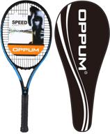 🎾 oppum adult 27" graphite 100% full carbon pro tennis racket - 360 super light speed team match racquet for professionals and training логотип