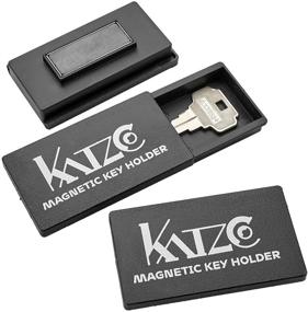 img 4 attached to 🔑 Katzco Magnetic Key Holder 3 Pack - Secure and Convenient Solution for Safe Compartments, Extra Car Keys, House, and More