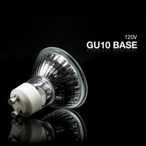 img 3 attached to 🔆 (Clearance Sale) 50W GU10 Halogen Compact Light Bulb - 12 Pack - 50 Watts 120V - Bright Soft White Output - APL1601