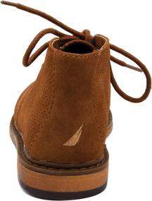 img 2 attached to Обувь Nautica Chukka Little Kids Breakwharf Youth Tan для мальчиков: ботинки