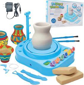 img 4 attached to Handmade Sculpting Educational Handicraft Beginners Blue