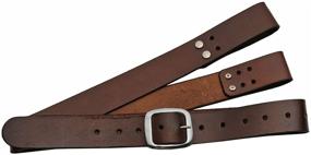 img 4 attached to Adjustable Brown Leather Holster: Perfect for Medieval/Samurai Swords - 38 inch SZCO Supplies