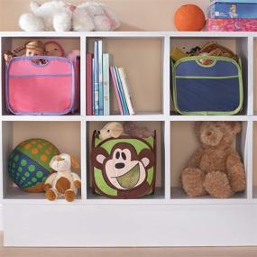 img 3 attached to 🐾 Animal Print Kids' Home Store: Smart Design Organizer