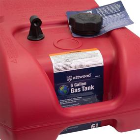 img 3 attached to 🚤 Attwood 8806LP2: Certified 6-Gallon Portable Marine Boat Fuel Tank for EPA and CARB Compliance