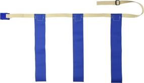 img 1 attached to 🏈 TRIPLE THREAT Flag Football Belts Blue Large: Premium Quality for Unmatched Performance