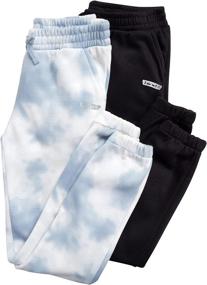 img 3 attached to Hind Girls Sweatpants Joggers Charcoal Girls' Clothing for Active