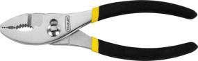 img 1 attached to 🔧 Stanley 84 098 8 Inch Joint Plier: Exceptional Quality and Versatile Performance