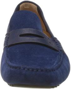 img 3 attached to 👞 Premium BOSS Mens Navy Blue Mocassins: Stylish Comfort for the Modern Man