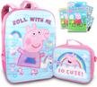 peppa pig backpack toddlers activity logo