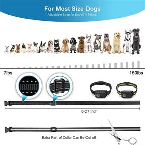 img 3 attached to 🐶 Advanced Rechargeable Bark Collar with Beep, Vibration, and Shock for Small, Medium, and Large Dogs - 5 Adjustable Sensitivity Levels