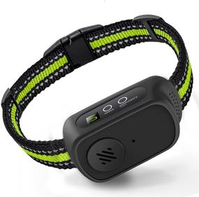 img 4 attached to 🐶 Advanced Rechargeable Bark Collar with Beep, Vibration, and Shock for Small, Medium, and Large Dogs - 5 Adjustable Sensitivity Levels