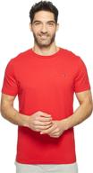 tommy hilfiger men's x-large sleeve 👕 t-shirt: premium clothing for t-shirts & tanks logo