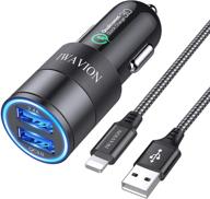 iwavion charger compatible charging adapter logo