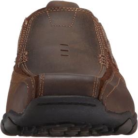 img 3 attached to Мужская обувь Skechers Diameter Zinroy Slip Loafer Leather: сочетание комфорта и стиля