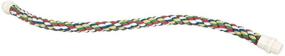 img 4 attached to Enhance Avian Comfort with JW Pet Comfy Perch - Flexible Multi-color Rope!