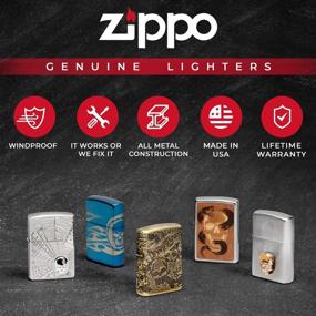 img 2 attached to 🦋 Пламя на: Зажигалки Zippo с бабочкой для безупречной элегантности.