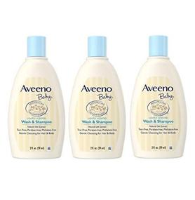 img 3 attached to Aveeno Baby Wash Shampoo Travel