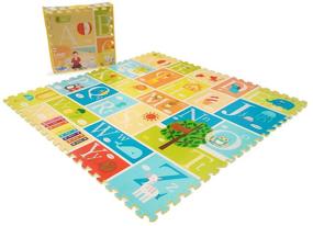 img 1 attached to 🔠 Exploring the ABCs with Creative Baby Interactive Playmat Alphabet: A Fun Learning Experience