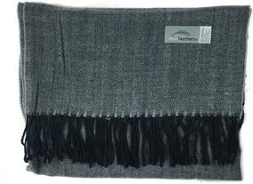 img 2 attached to 🧣 Men's Cashmere Black Red Buffalo Accessories by Plum Feathers
