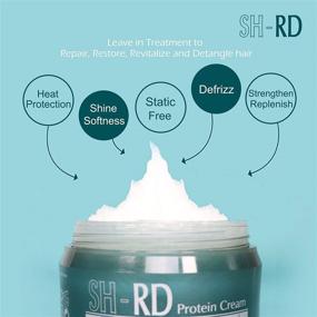 img 1 attached to Оживите и питайте волосы с помощью крема SH-RD Protein - 2.71 унции / 80 мл.